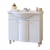 Тумба под раковину Аллигатор ВОЯЖ 3-85, цвет белый, 85*51*85 см