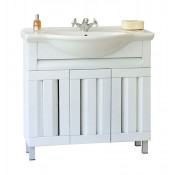 Тумба под раковину Аллигатор МАРКО 2-85, цвет белый, 85*51*85 см