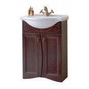 Тумба под раковину Аллигатор МИЛАНА 1-55, цвет венге, 55*46*85 см
