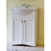 Тумба под раковину Аллигатор МИЛАНА 1-65, цвет белый, 65*46*85 см