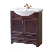 Тумба под раковину Аллигатор МИЛАНА 5-55, цвет венге, 55*46*85 см