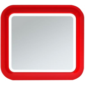 Зеркало Vod-ok Арнелла 70 цвет красный