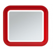 Зеркало Vod-ok Арнелла 90 цвет красный