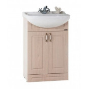 Тумба c раковиной Vod-ok Капри 55 цвет дуб