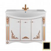 Тумба c раковиной Vod-ok Кармен 105 черный