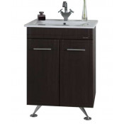 Тумба c раковиной Vod-ok Ницца Д 60 цвет венге