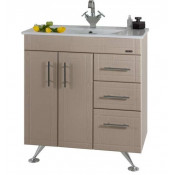 Тумба c раковиной Vod-ok Ницца Д 75 цвет дуб