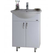 Тумба c раковиной Vod-ok Флай 60 белый