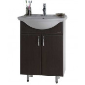 Тумба c раковиной Vod-ok Флай 60 цвет венге