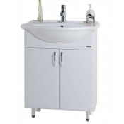 Тумба c раковиной Vod-ok Флай 65 белый