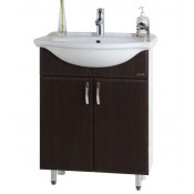 Тумба c раковиной Vod-ok Флай 65 цвет венге