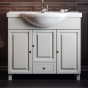 Тумба с раковиной Opadiris АТРИЯ 95, слоновая кость