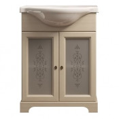 Тумба с раковиной Opadiris КАМА 65, слоновая кость