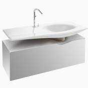 Тумба под раковину Jacob Delafon Stillness 120 EB2000-G1C, подвесная, цвет - белый