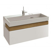 Тумба под раковину Jacob Delafon Terrace 100 EB1187-G1C, подвесная, цвет - белый лак