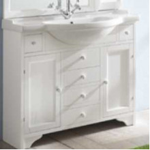Комплект мебели для ванной Eban Eleonora 105 FBSEL105-B bi decape*8, белый