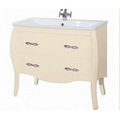 Тумба с раковиной Bellezza Грация 80, напольная, цвет бежевый