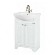 Тумба с раковиной Bellezza КАМЕЛИЯ 55, напольная, цвет -белый