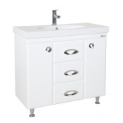 Тумба с раковиной Bellezza Неаполь 90, напольная, цвет - белый