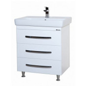 Тумба с раковиной Bellezza РОККО 50, напольная, цвет - белый