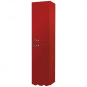 Пенал Bellezza Эстель 40 L/R, подвесной, цвет красный