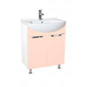 Тумба с раковиной Bellezza Альфа 65, напольная, цвет - бежевый