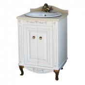 Тумба с раковиной Atoll Verona 65 67*88 см, dorato/патина золото