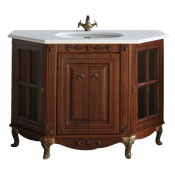 Тумба с раковиной Atoll Verona 120К 124,5*88 см, scuro/патина Луизиана