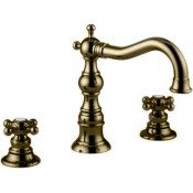 Смеситель Migliore Arcadia ML.ARC-8312BR для раковины на 3 отв. - бронза