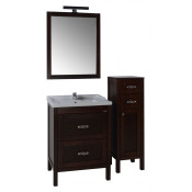 Тумба с раковиной АСБ-Мебель Римини 60 бук тироль, массив ясеня