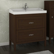 Тумба с раковиной АСБ-Мебель Римини 80 бук тироль, массив ясеня