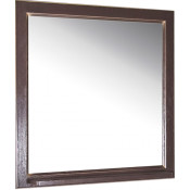 Зеркало АСБ-Мебель Бергамо 85 орех с золотой патиной