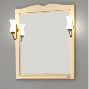 Зеркало АСБ-Мебель Верона 75 бежевое