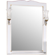 Зеркало АСБ-Мебель Верона 65 белое