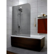 Шторка на ванну Radaway Torrenta PND 100 стекло графит L