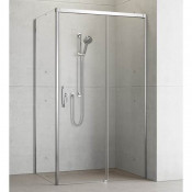 Душевой уголок Radaway Idea KDJ 387040-01-01L/387054-01-01L 100х120 L хром/прочрачное