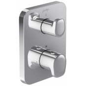 Смеситель Jacob Delafon Modulo Hybrid E98726-CP (E75385-CP) для душа термостатический, на 1 выход