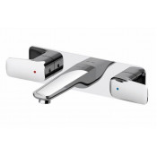 Смеситель Am.Pm Spirit F7072400 для раковины, встраиваемый, на 3 отверстия, с панелью