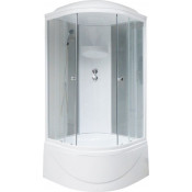 Душевая кабина Royal Bath RB 90BK4-MM переднее стекло матовое