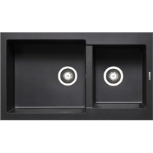 Кухонная мойка Pyramis Alazia арт. 79811811, 86x50 см, черный