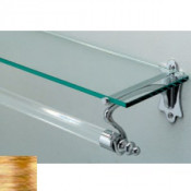 Полотенцедержатель с полкой Devon&Devon Mayfair DD105IN, светлое золото