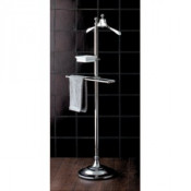 Полотенцедержатель с полочкой Devon&Devon Single SL11CR, хром