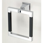 Полотенцедержатель Devon&Devon Time Black TM307CRBL, хром