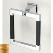 Полотенцедержатель Devon&Devon Time Black TM307OTBL, светлое золото