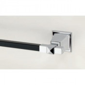 Полотенцедержатель Devon&Devon Time Black TM309CRBL, хром