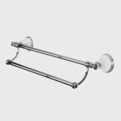 Полотенцедержатель Tiffany World Harmony арт. TWHA012bi/cr, белый/хром