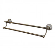 Полотенцедержатель двойной Радомир Маджоре, бронза