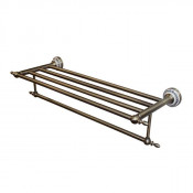Полотенцедержатель с полочкой Радомир Маджоре, бронза