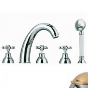 Смеситель Bandini Classic 616940KO21 для ванны/душа, хром-золото