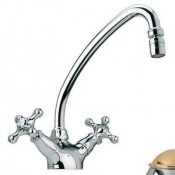 Смеситель Bandini Classic 803921KO21 для раковины, хром-золото